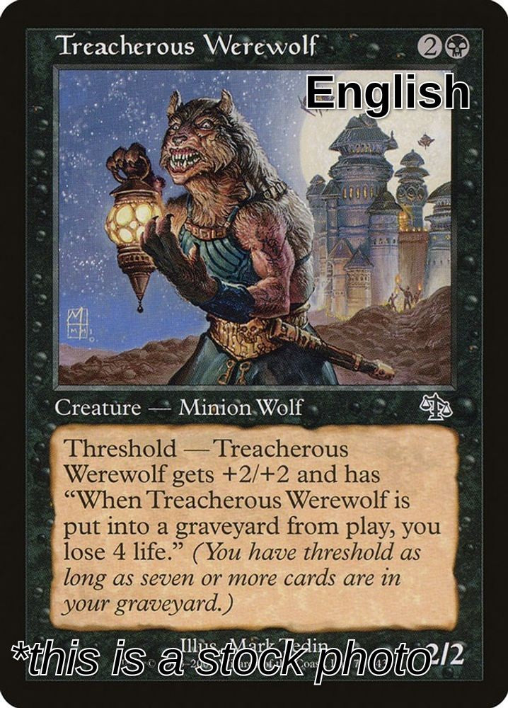 Treacherous Werewolf