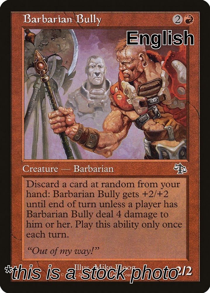 Barbarian Bully