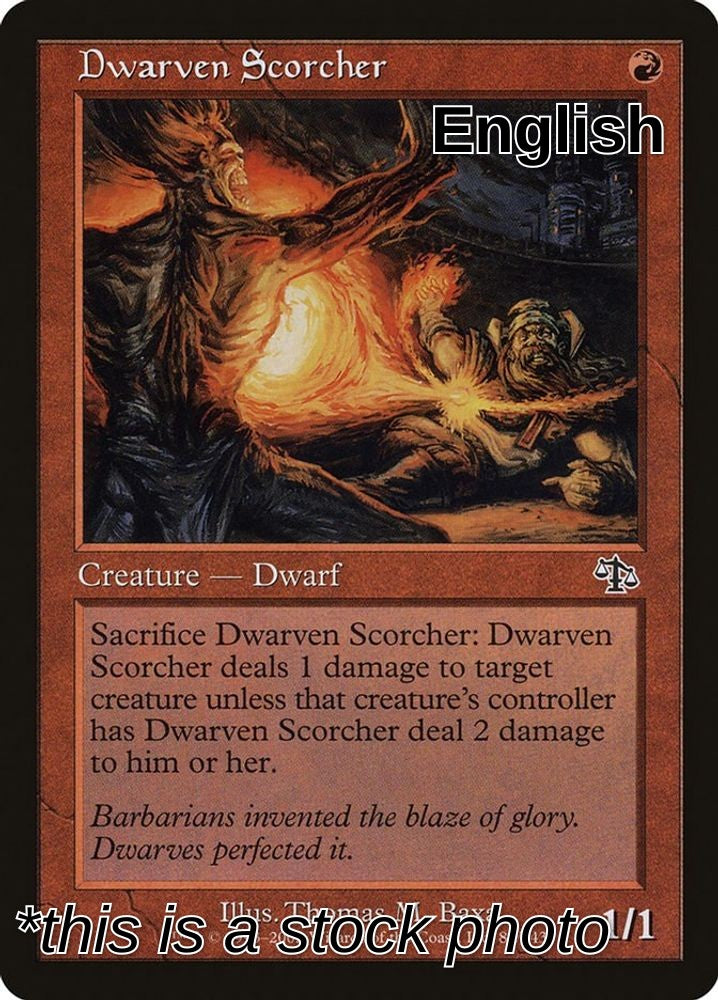 Dwarven Scorcher