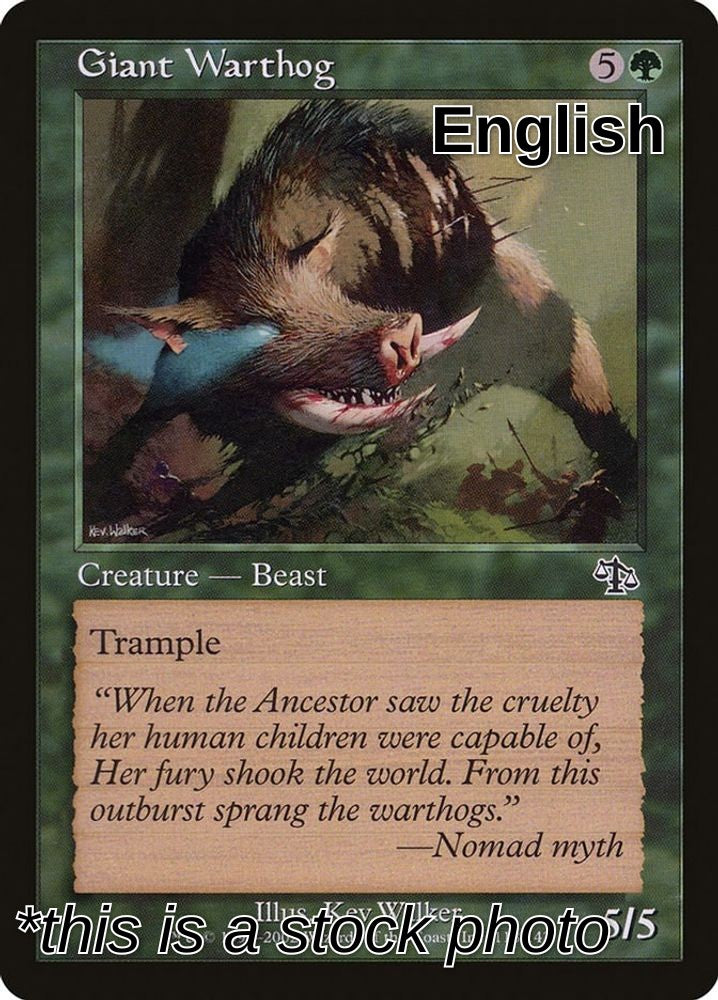 Giant Warthog