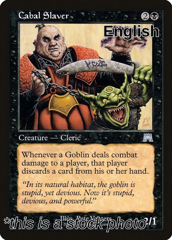 Cabal Slaver
