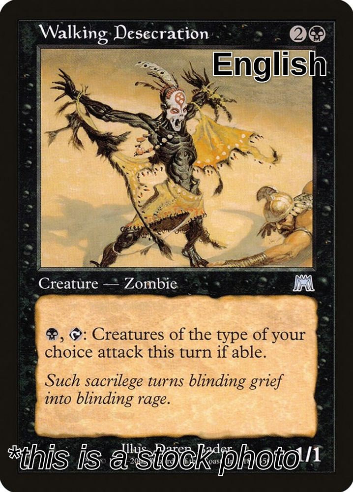 Walking Desecration
