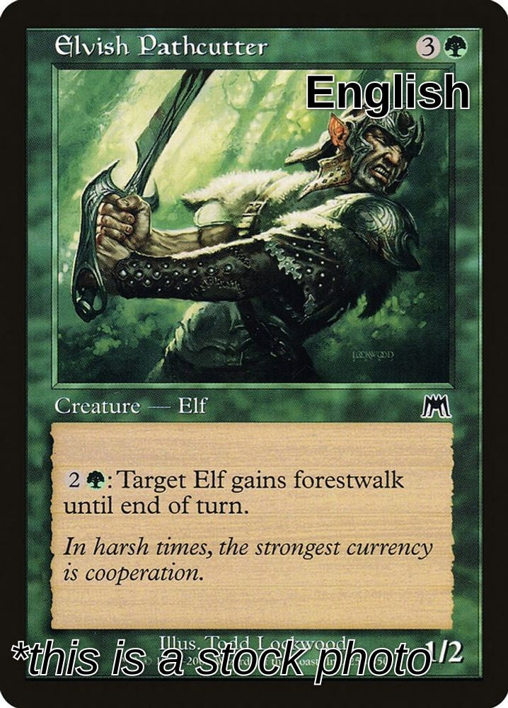 Elvish Pathcutter
