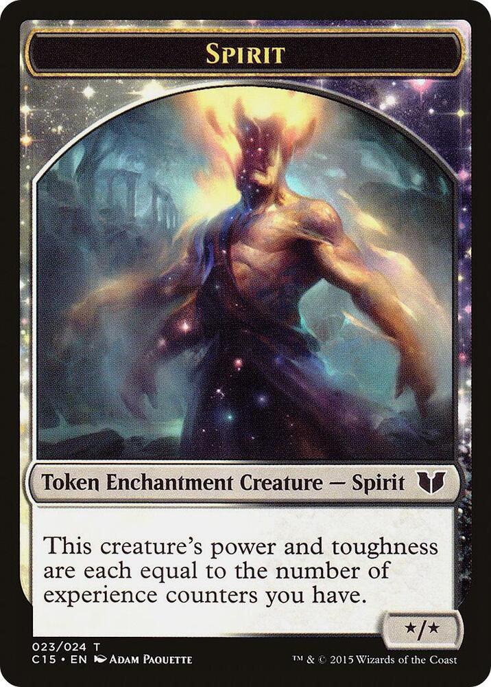 Knight (005) // Spirit (023) Double-Sided Token (Back)
