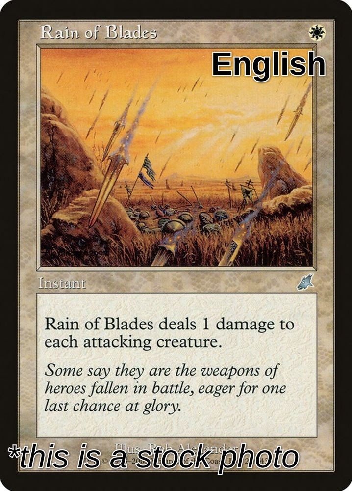 Rain of Blades