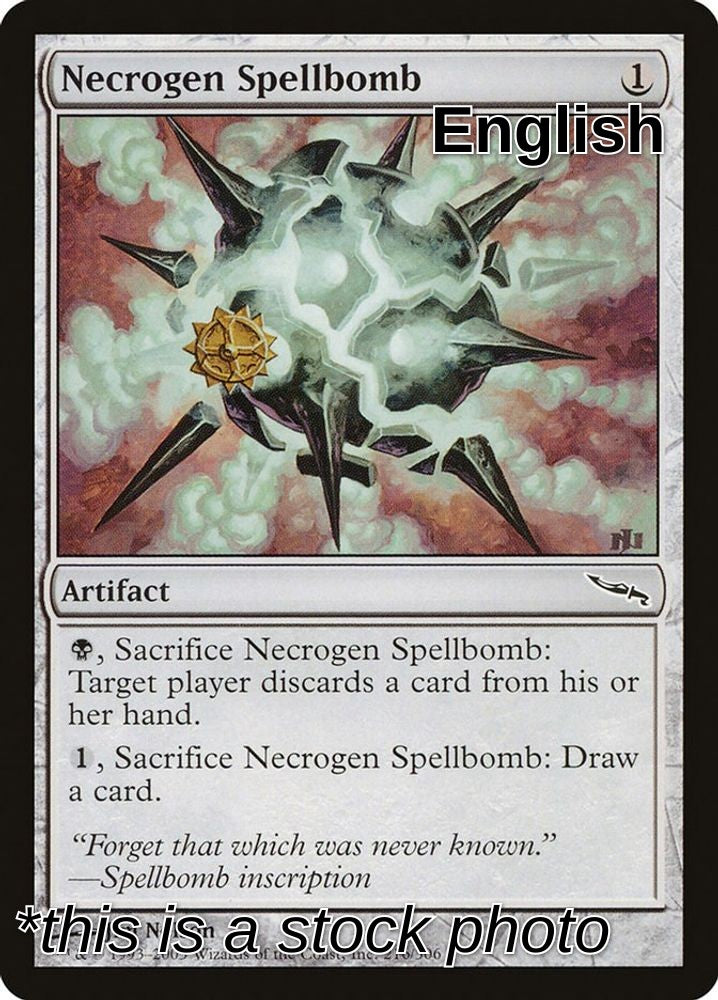 Necrogen Spellbomb