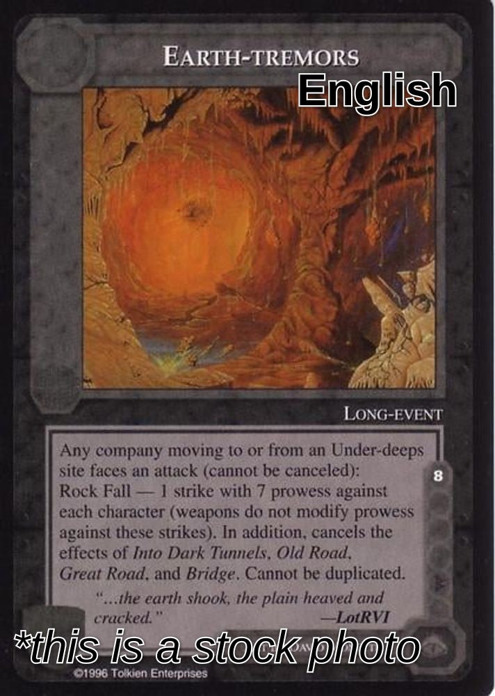 Earth-tremors