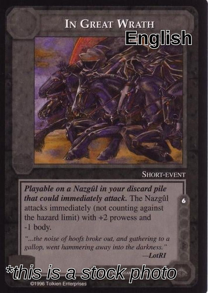 In Great Wrath