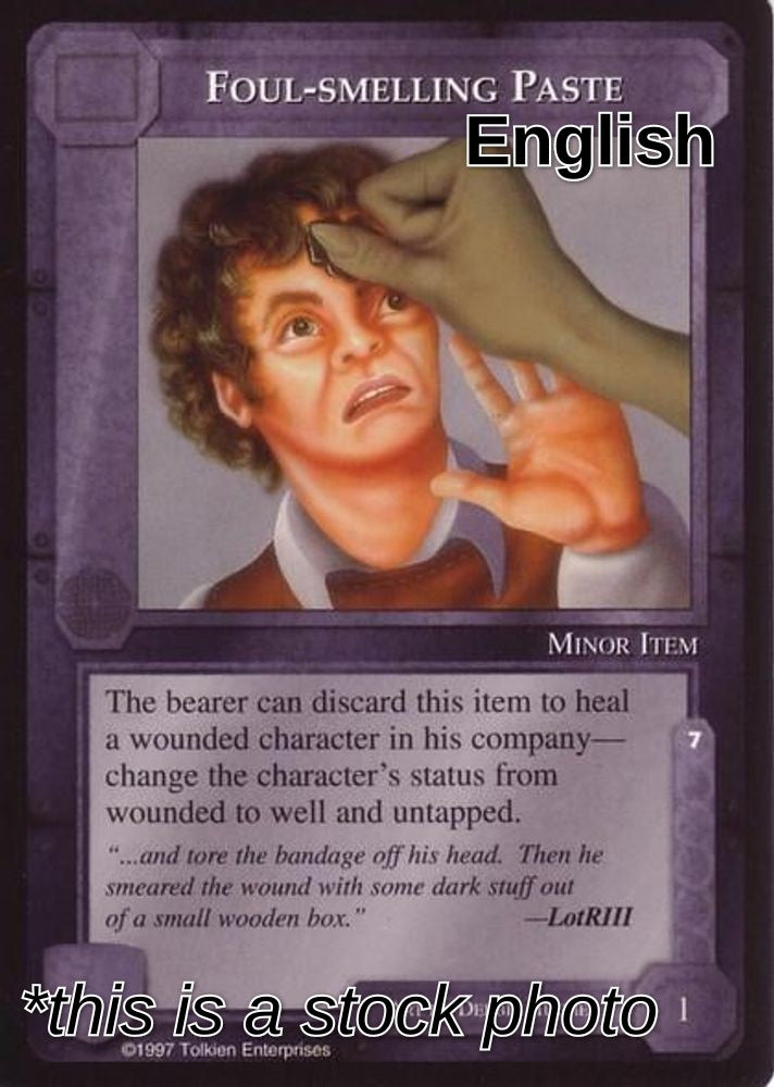 Foul-smelling Paste