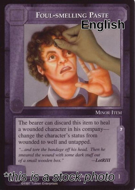 Foul-smelling Paste