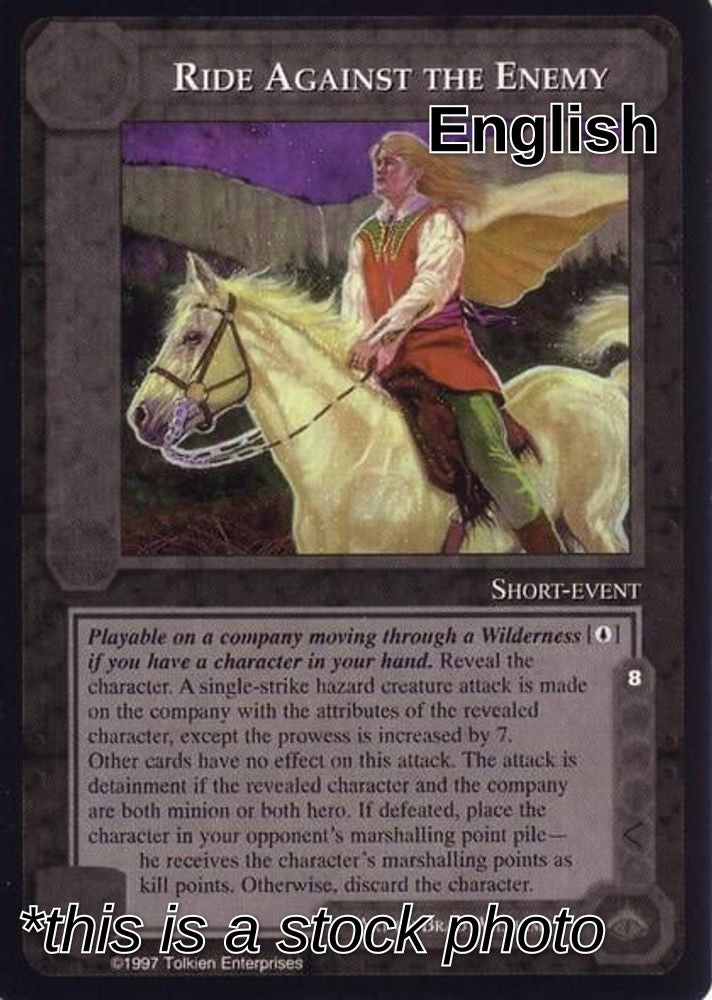 Ride Against the Enemy