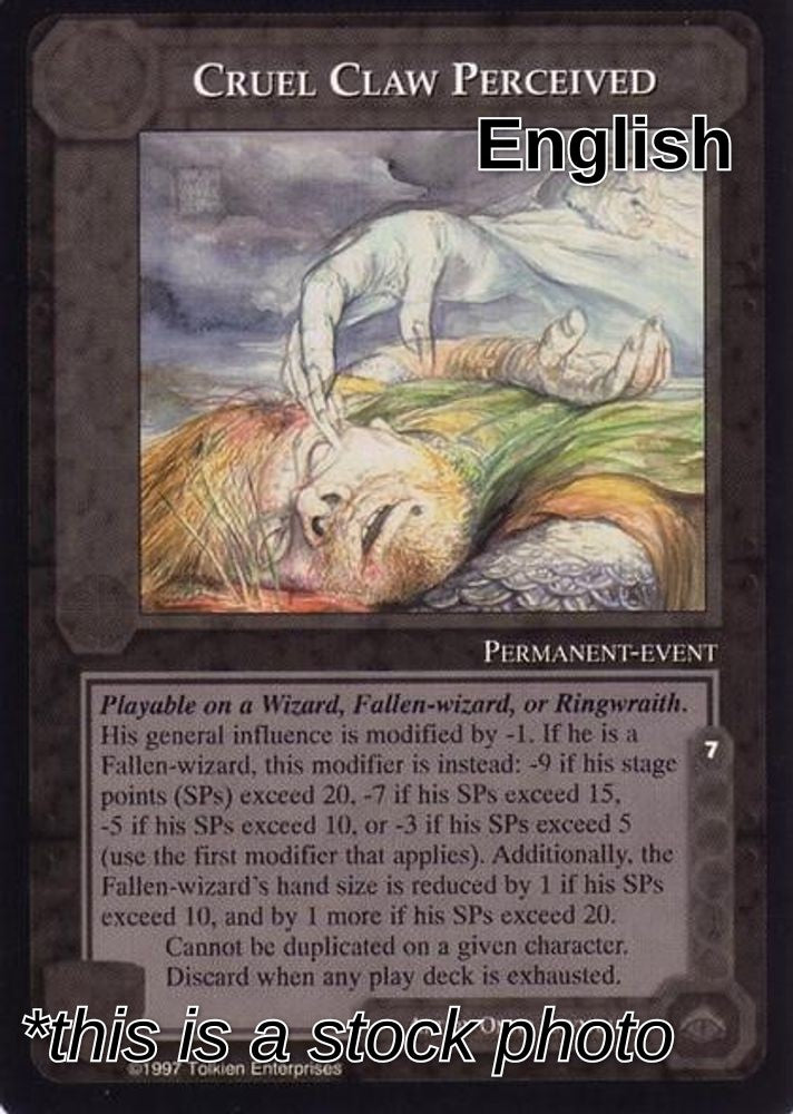 Cruel Claw Perceived