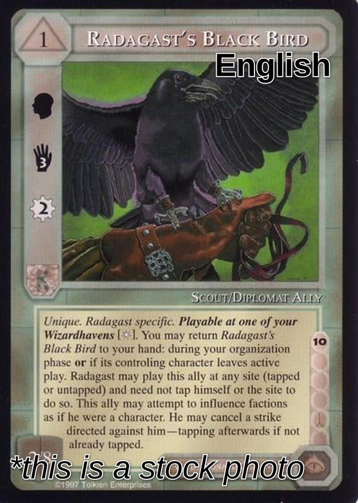 Radagast’s Black Bird
