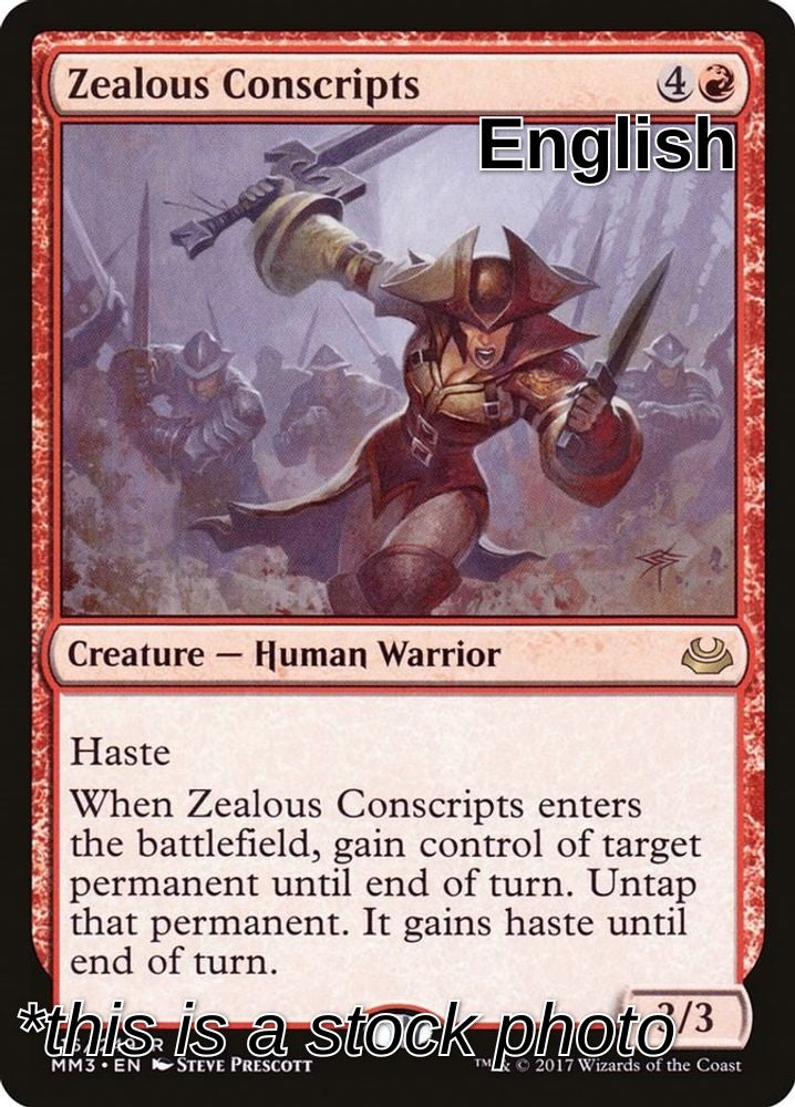 Zealous Conscripts