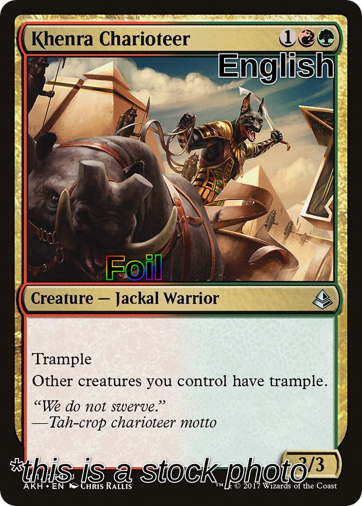 Khenra Charioteer