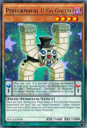 Performapal U Go Golem