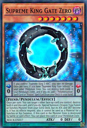 Supreme King Gate Zero