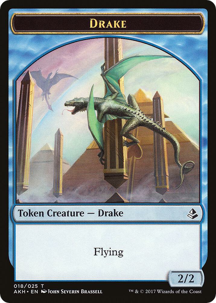 Anointer Priest // Drake Double-Sided Token (Back)