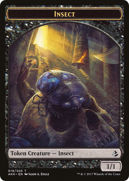Sacred Cat // Insect Double-Sided Token (Back)