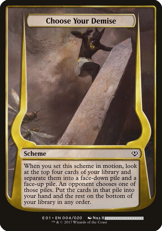 Choose Your Demise (Archenemy: Nicol Bolas)