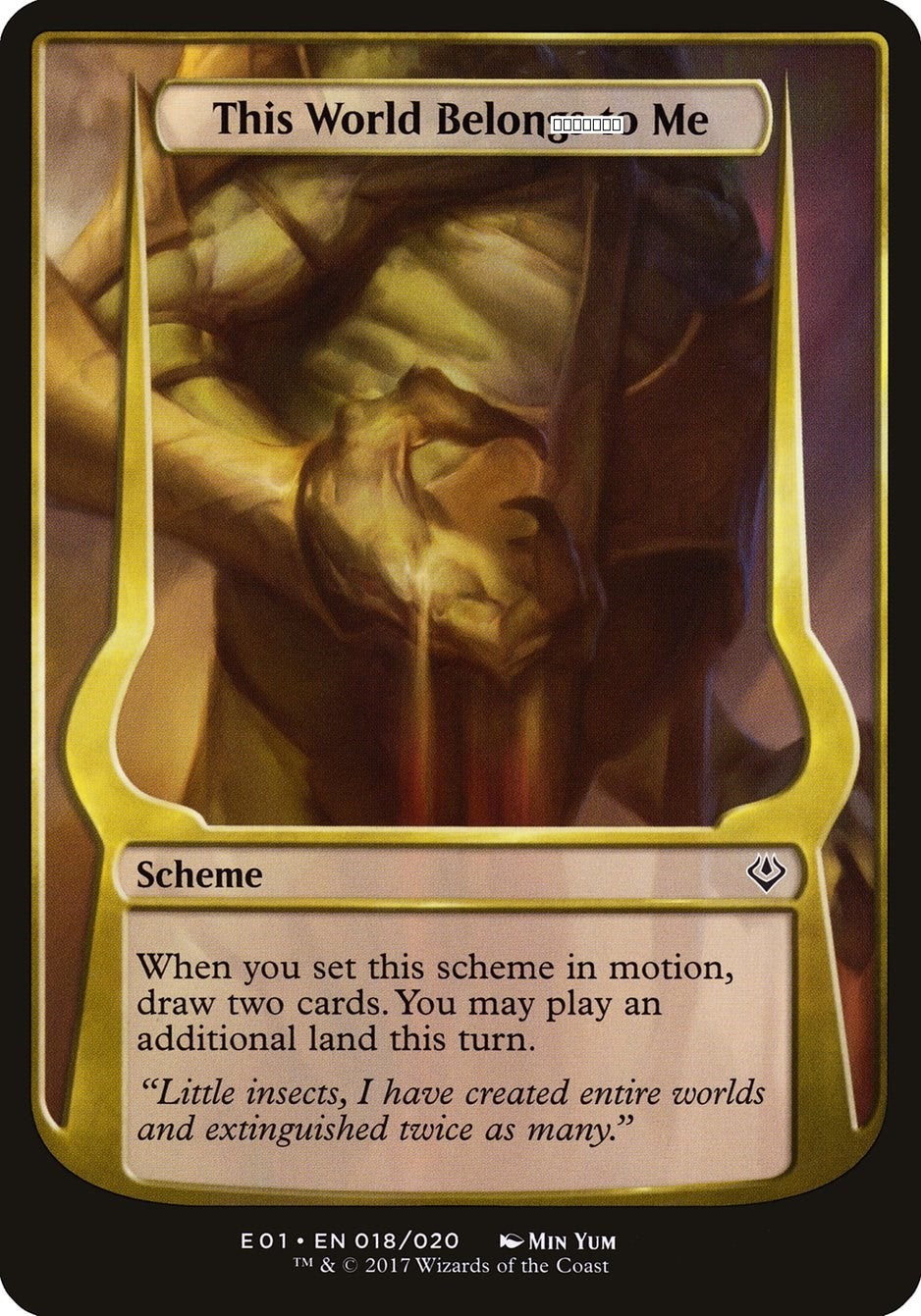 This World Belongs to Me (Archenemy: Nicol Bolas)