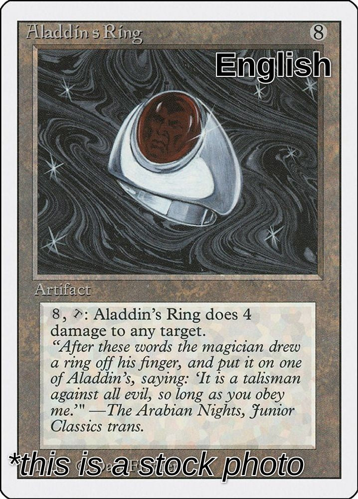 Aladdin's Ring