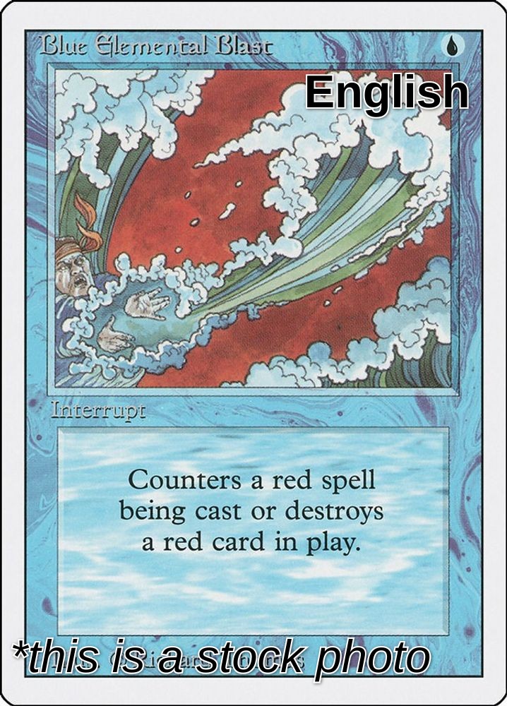 Blue Elemental Blast