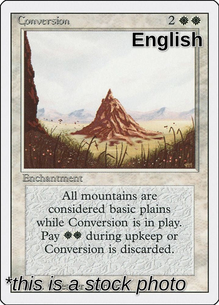 Conversion