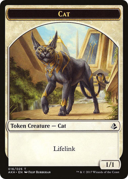 Steadfast Sentinel // Cat Double-Sided Token (Back)