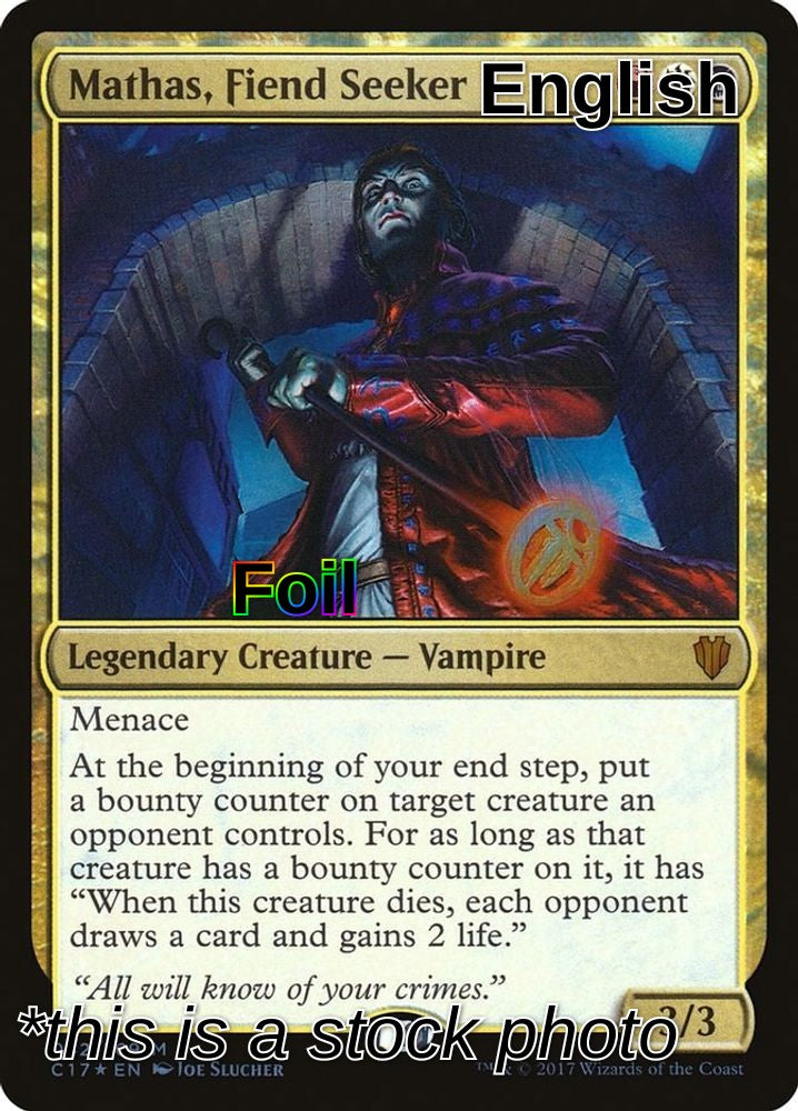 Mathas, Fiend Seeker