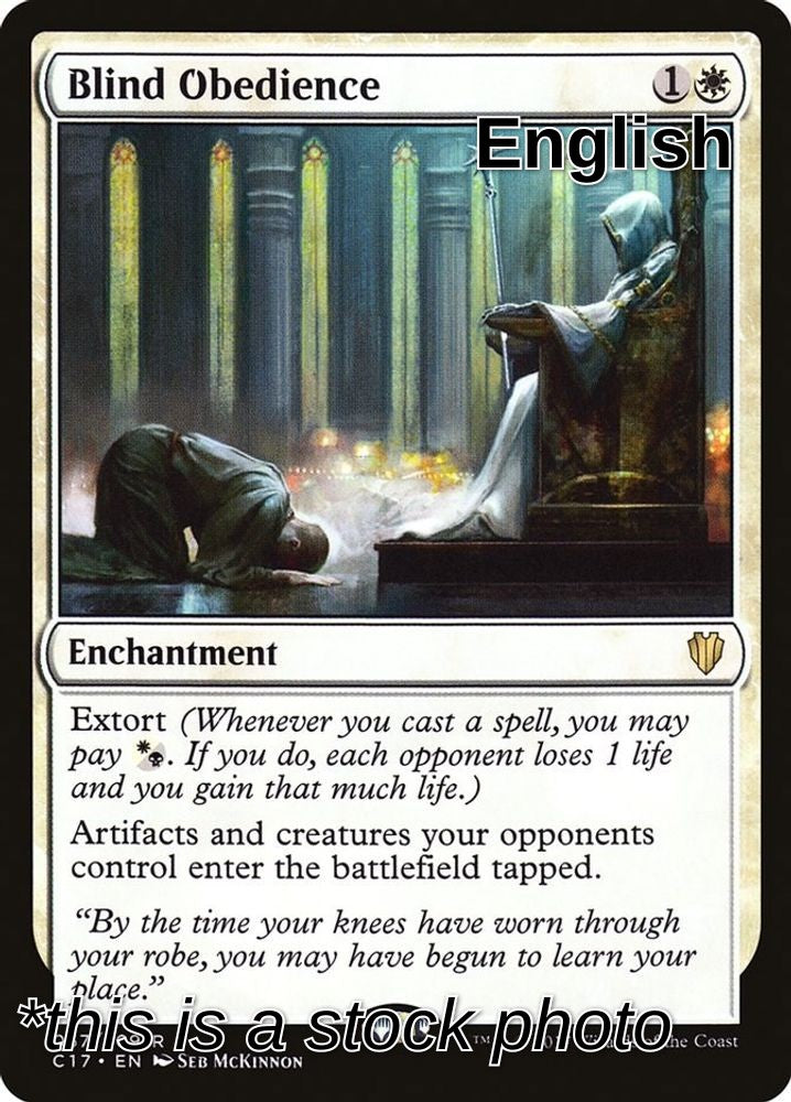 Blind Obedience