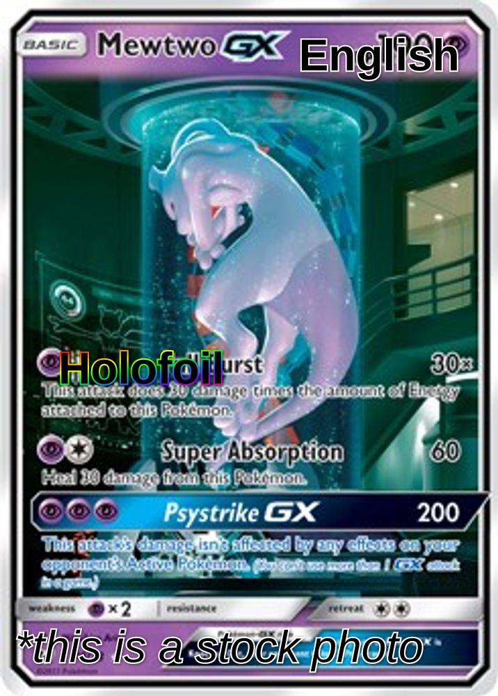 Mewtwo GX (Secret Shining)