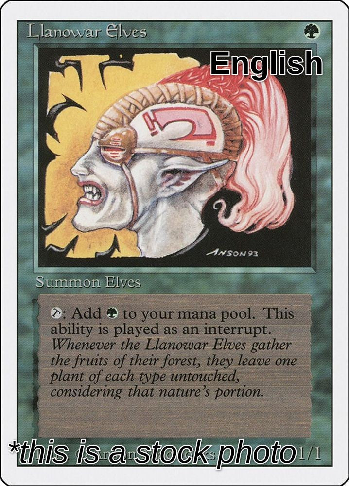 Llanowar Elves