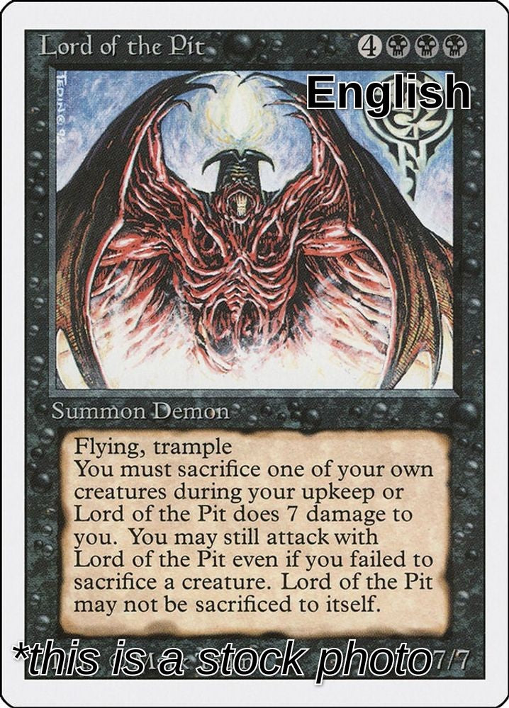 Lord of the Pit