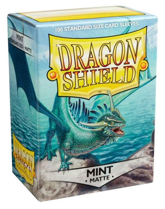 Dragon Shield: Standard 100ct Sleeves - Mint (Matte)