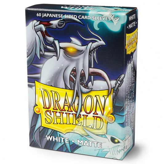 Dragon Shield: Japanese Size 60ct Sleeves - White (Classic)