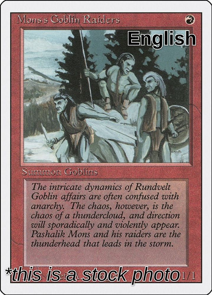Mons's Goblin Raiders