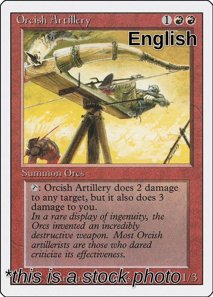 Orcish Artillery