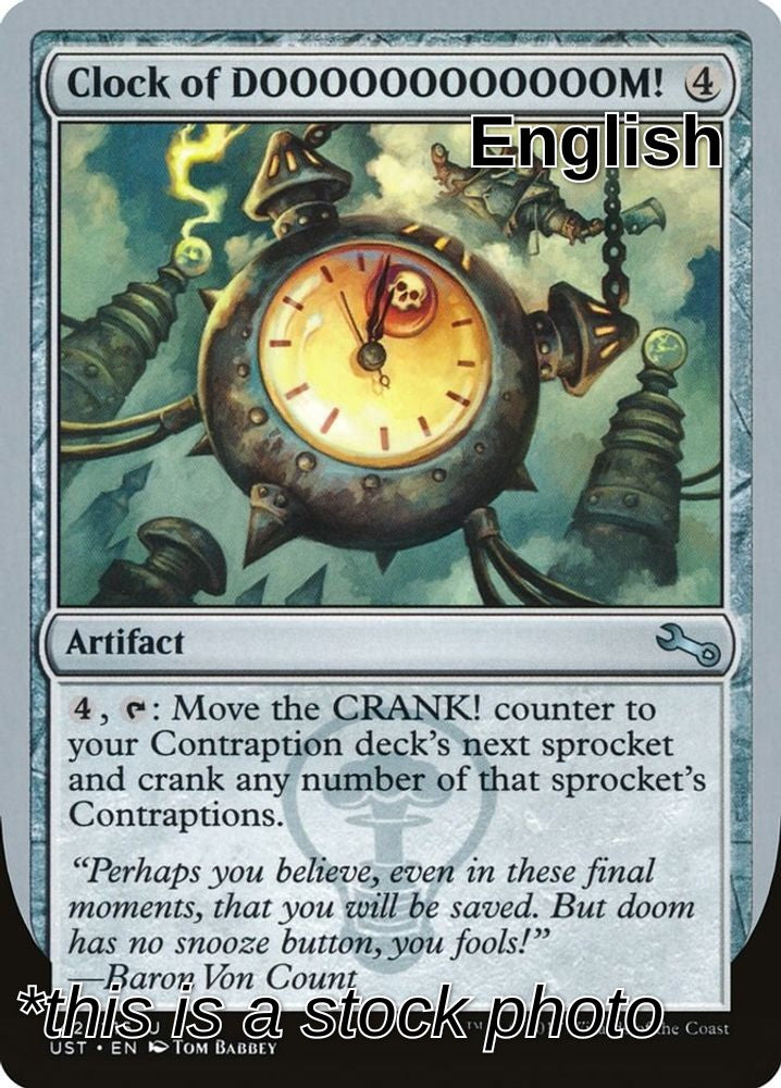 Clock of DOOOOOOOOOOOOM!