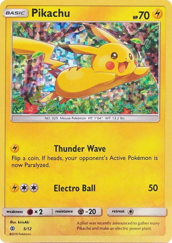 Pikachu - 5/12