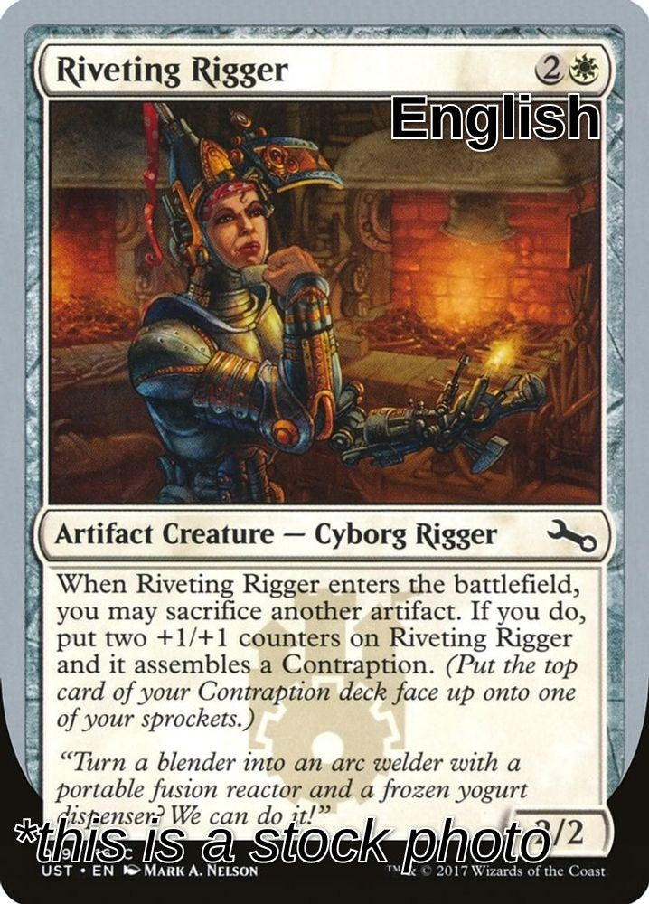 Riveting Rigger
