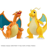 Pokemon Select Series 43 Charizard & Dragonite Model Kit Set