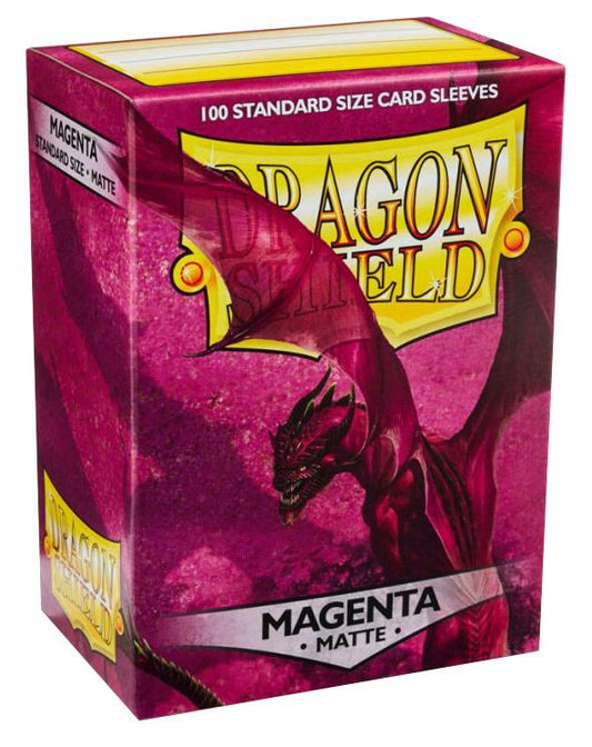 Dragon Shield: Standard 100ct Sleeves - Magenta (Matte)