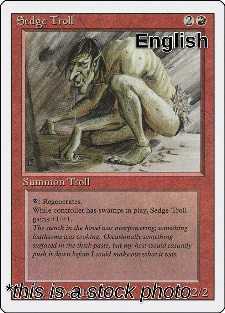 Sedge Troll