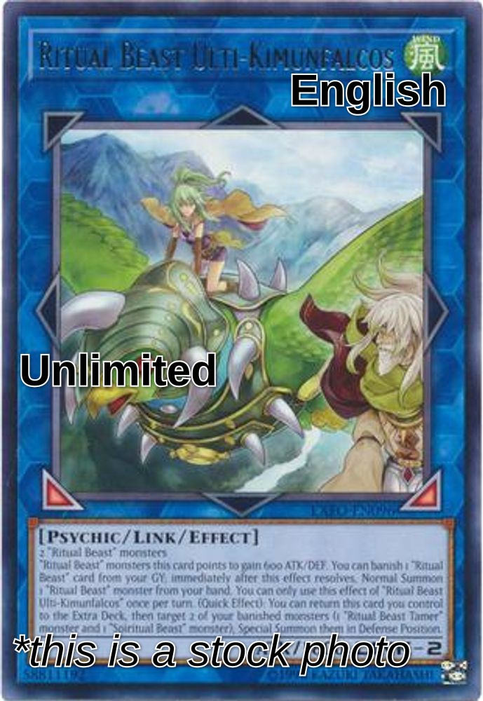 Ritual Beast Ulti-Kimunfalcos