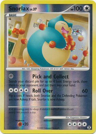 Snorlax (33) [RR - 33/111] - Rising Rivals
