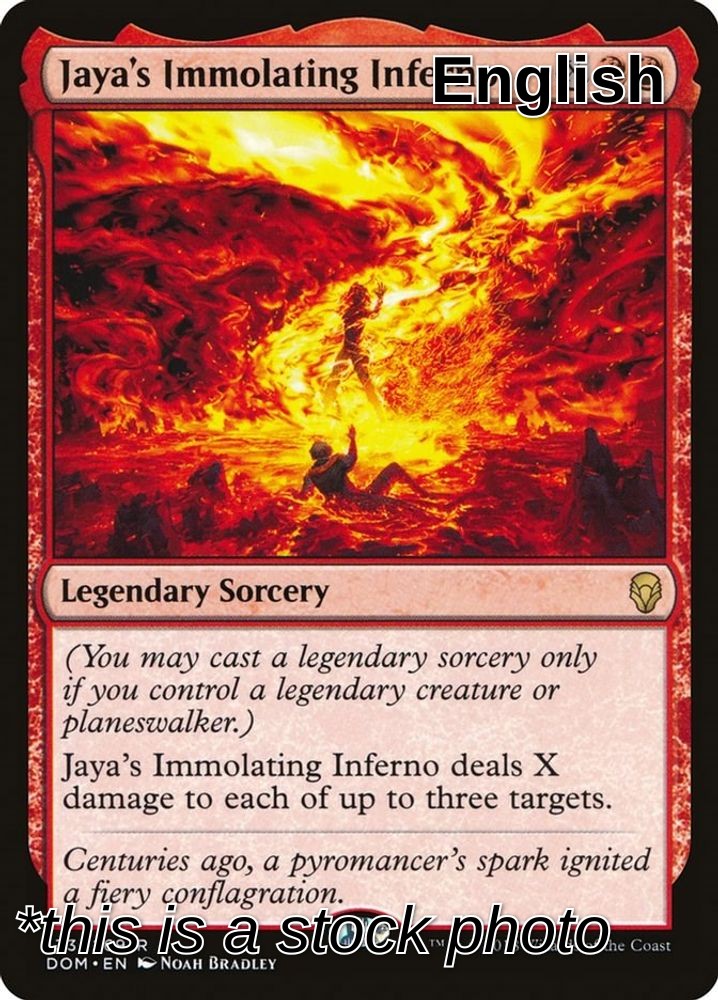 Jaya's Immolating Inferno