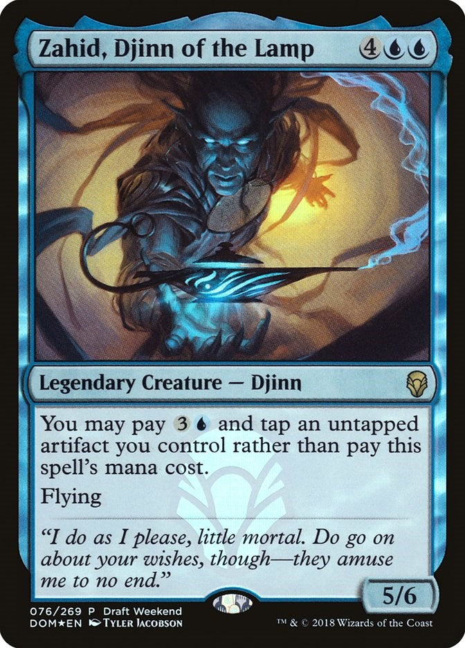 Zahid, Djinn of the Lamp (Draft Weekend)