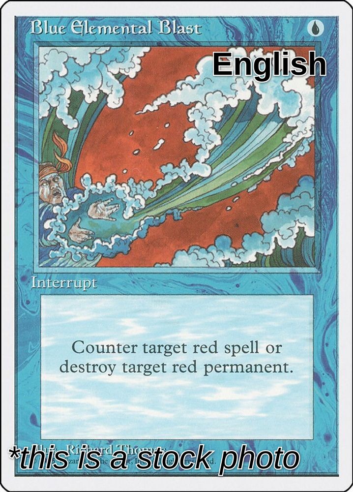 Blue Elemental Blast