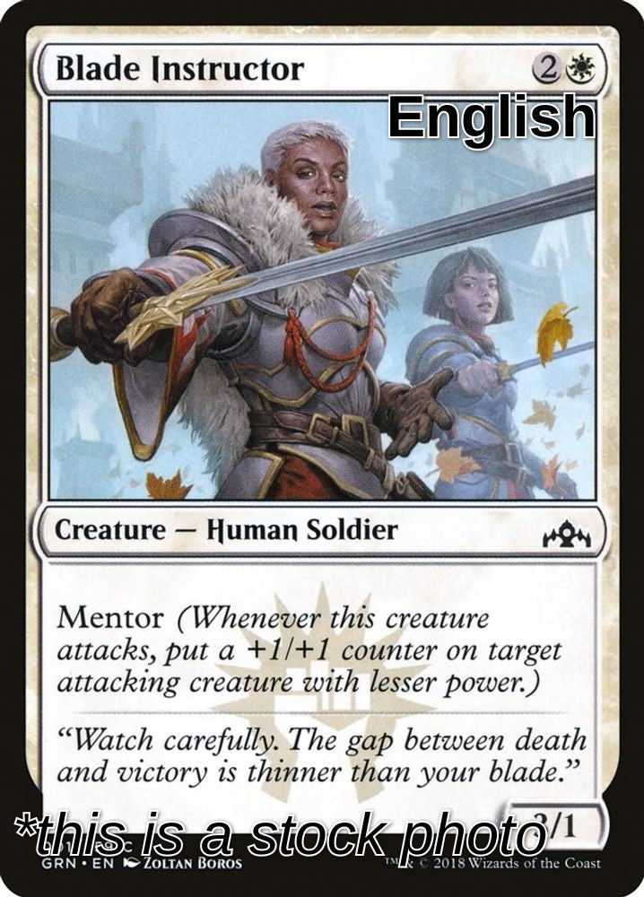Blade Instructor